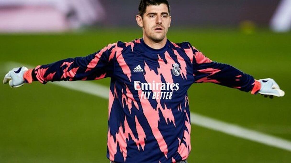Thibaut Courtoi, gardien belge du Real Madrid.