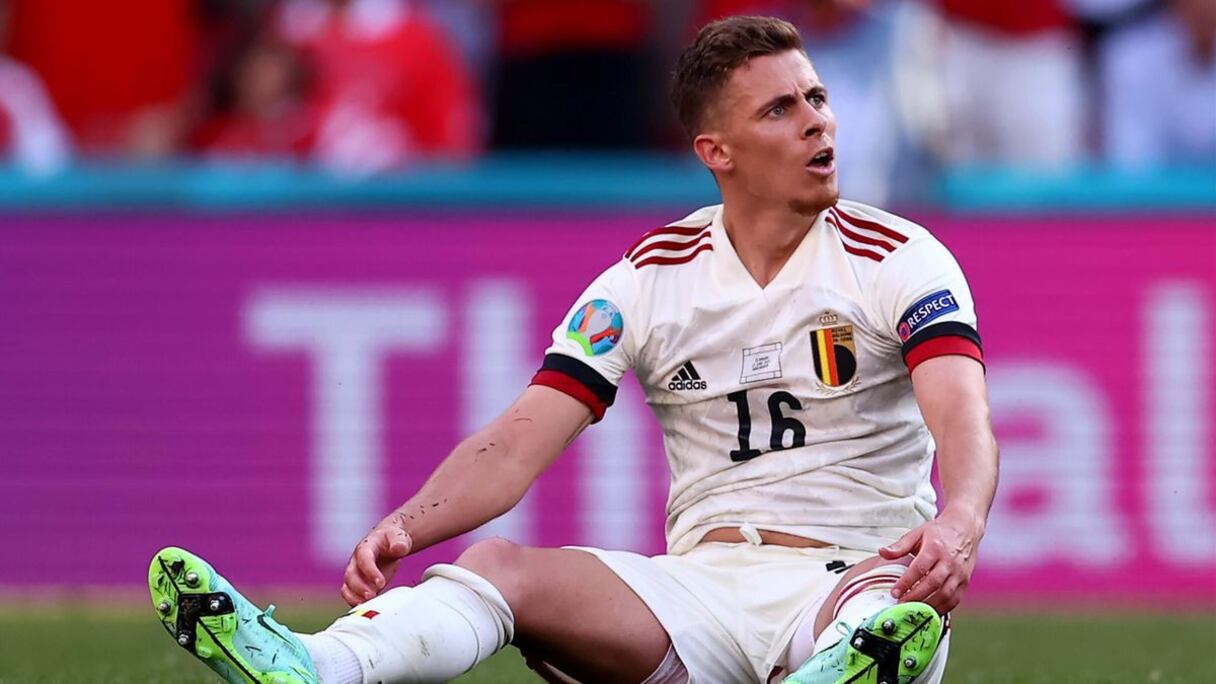 Thorgan Hazard, international belge du Borussia Dortmund.