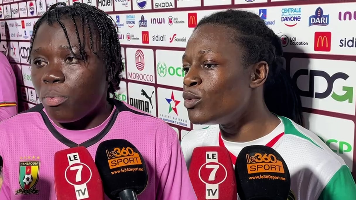 Les déclarations des joueuses de la sélection camerounaise après la victoire contre les Lionnes de l’Atlas