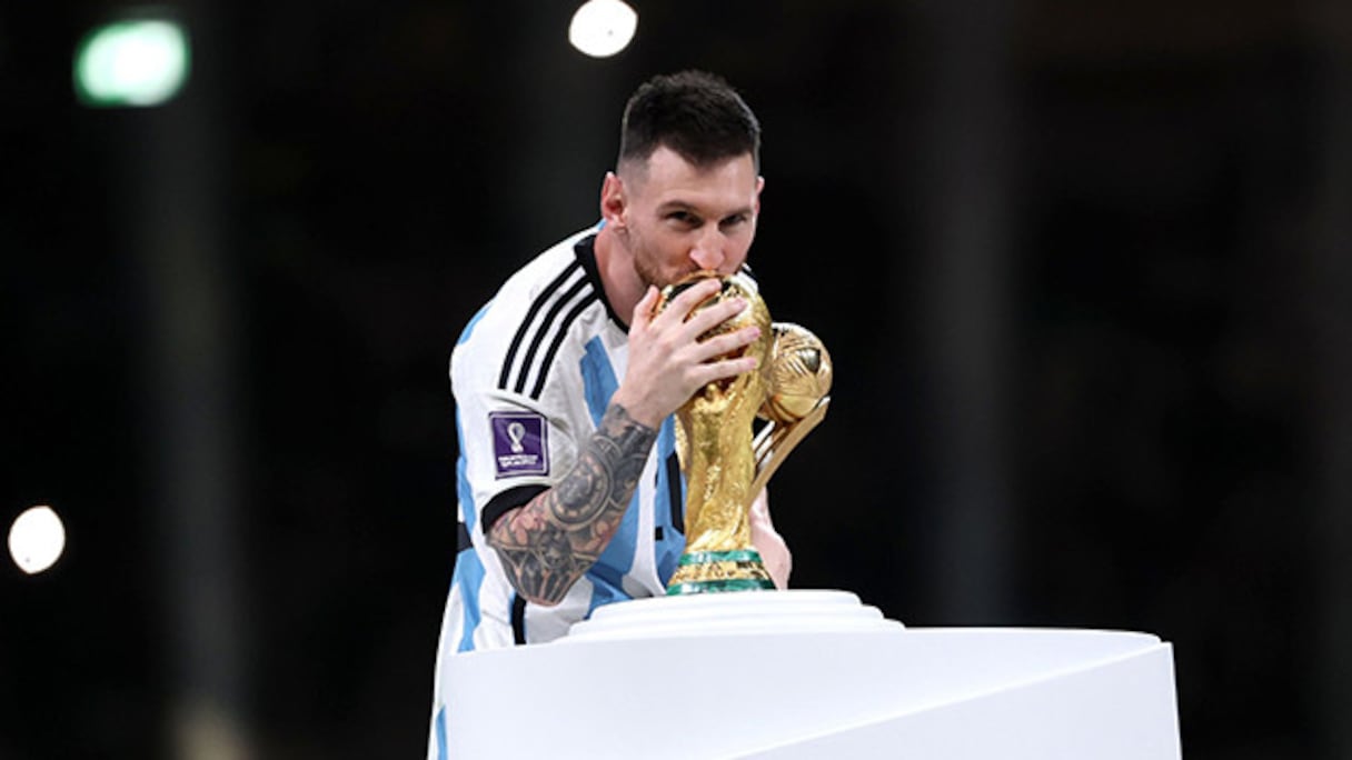 Lionel Messi, champion du monde au Qatar 2022