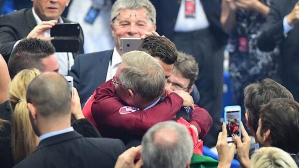 Avec l'homme qui a tout commencé, Sir Alex Ferguson.