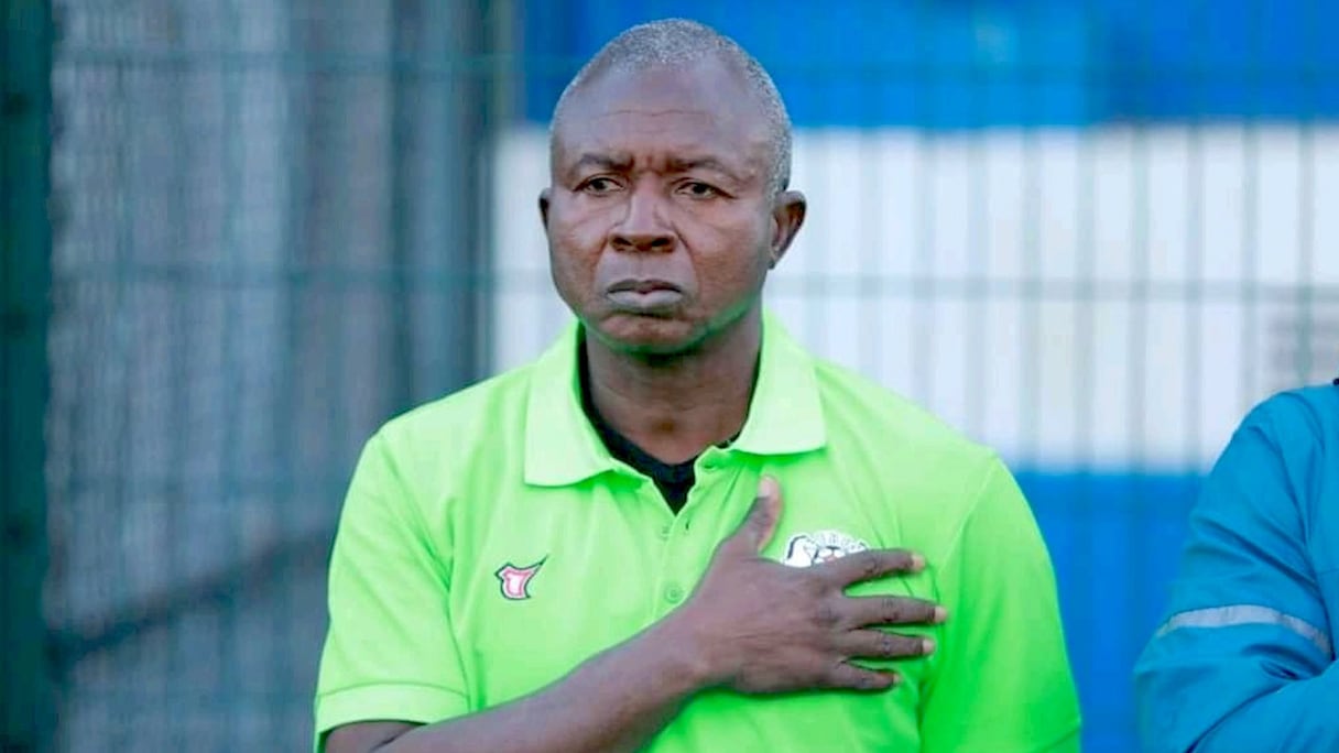 Kamou Malo, entraineur du Burkina Faso.