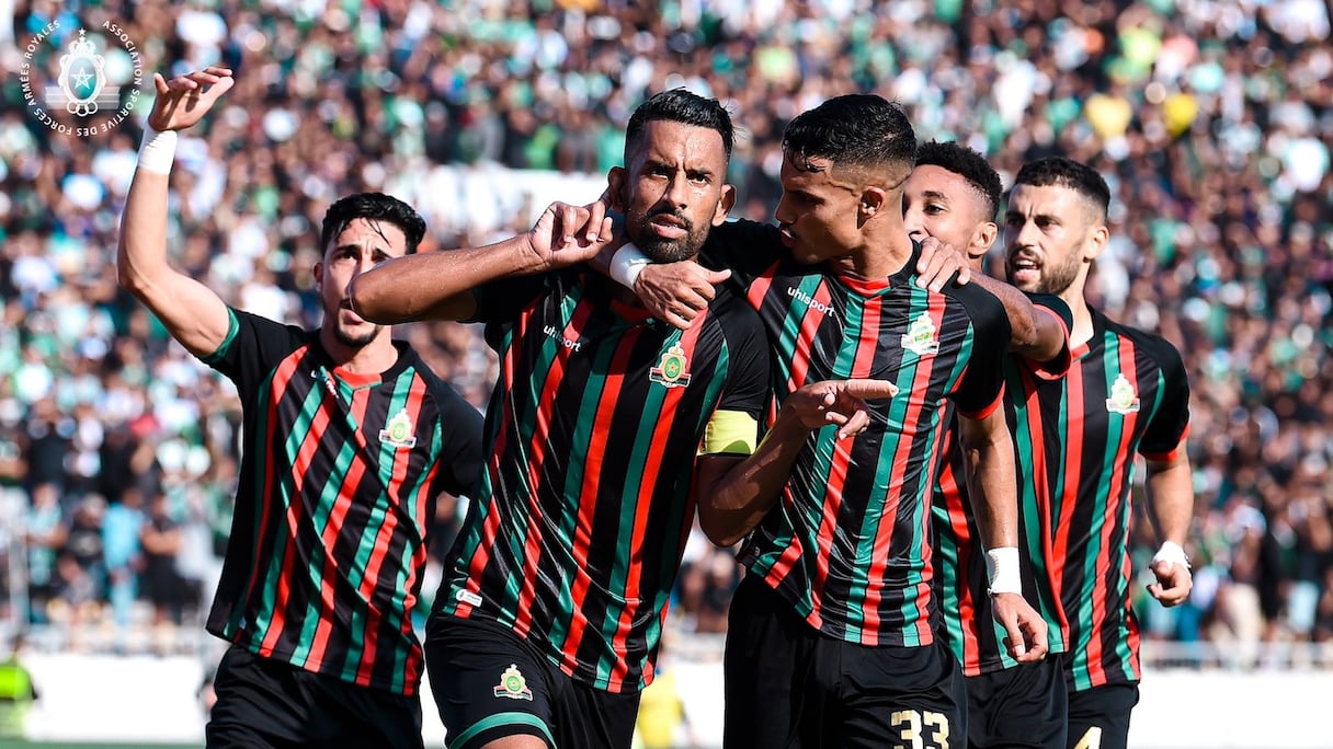 Les joueurs de l'AS FAR.