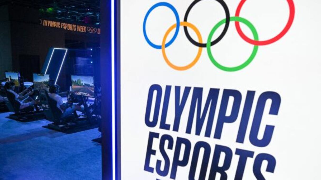 Le logo des Jeux olympiques de l’e-sport.