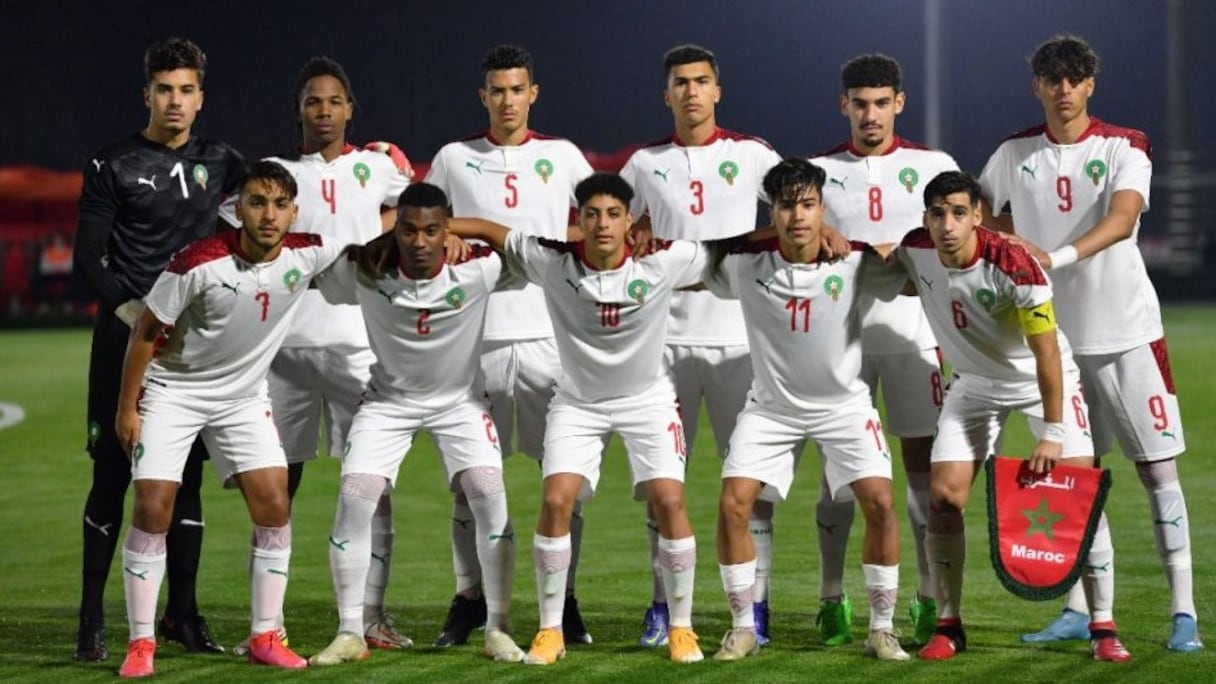 L'équipe nationale des moins de 20 ans.