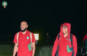 Les Lions de l'Atlas sont arrivés en Afrique du Sud