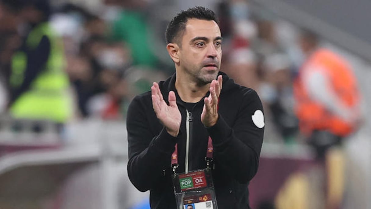 Xavi Hernández, entraîneur du FC Barcelone.