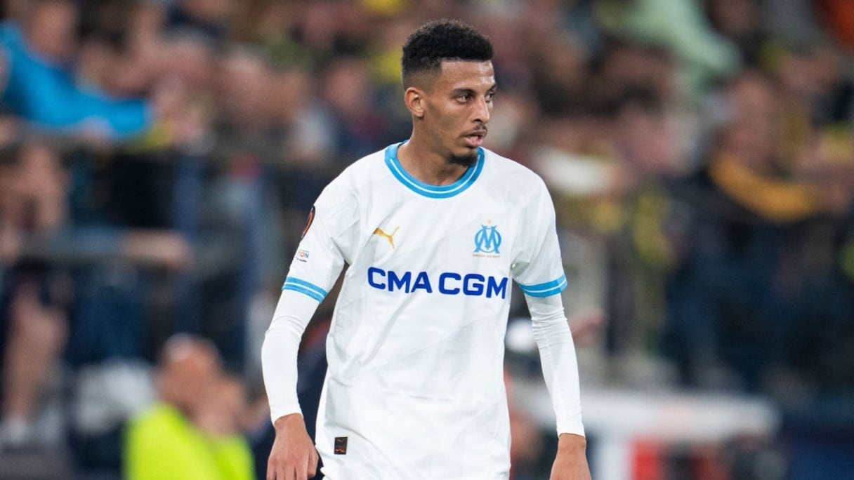 Azzedine Ounahi, sous le maillot de l'OM.