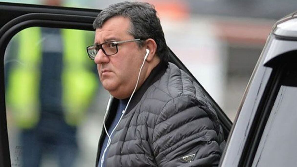 L'agent de joueurs Mino Raiola, le 2 septembre 2016 à Nice.