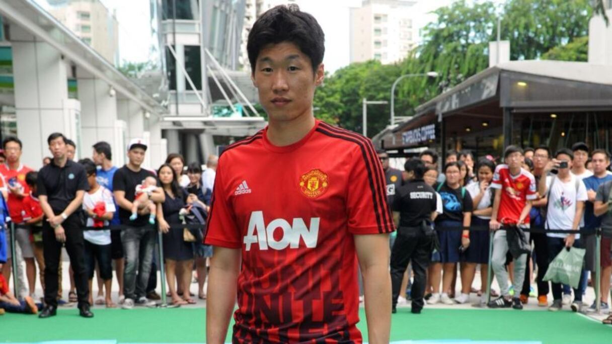Park Ji-Sung, ancien joueur de Manchester United.