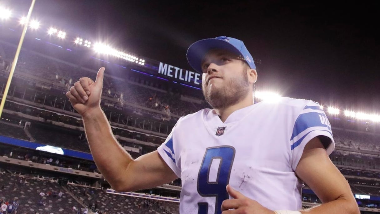 10. Matthew Stafford (NFL) 59,5 millions de dollars