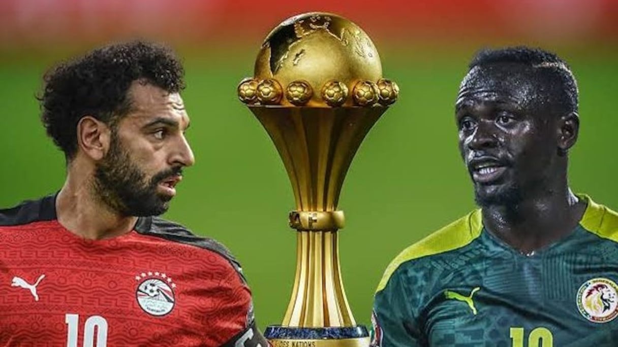Sadio Mané et Mohamed Salah.