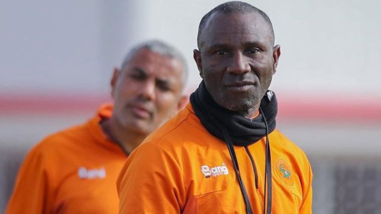 Florent Ibenge, entraineur de la Renaissance sportive de Berkane.