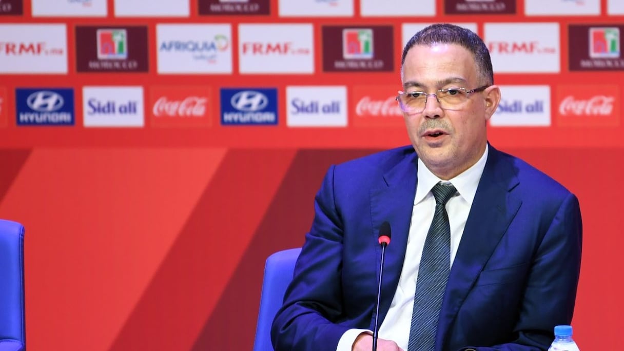 Fouzi Lekjaa, président de la FRMF et membre du Conseil de la FIFA.