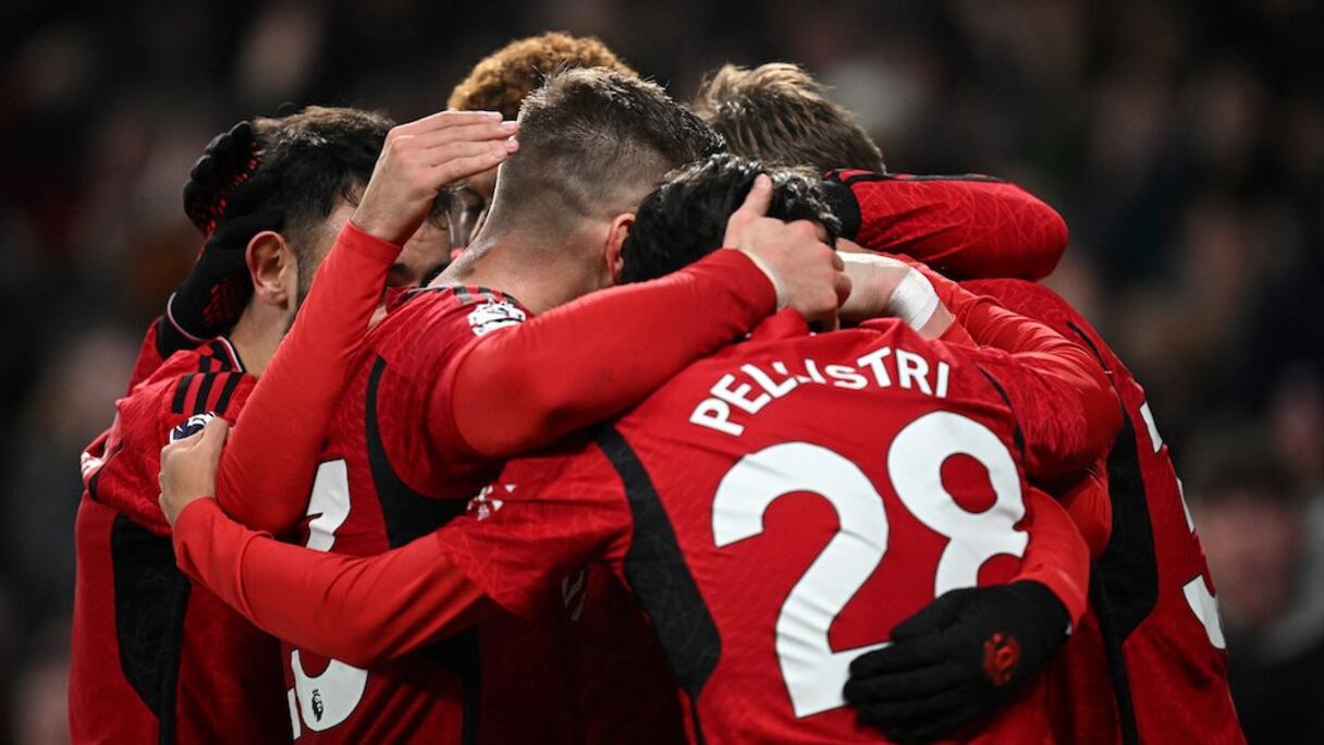 Les joueurs de Manchester United.