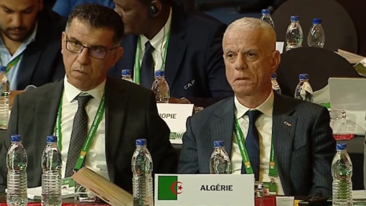 Djahid Zefizef, président de la Fédération algérienne de football (FAF).