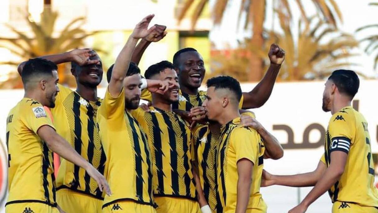 Le joueurs du Maghreb de Fès.