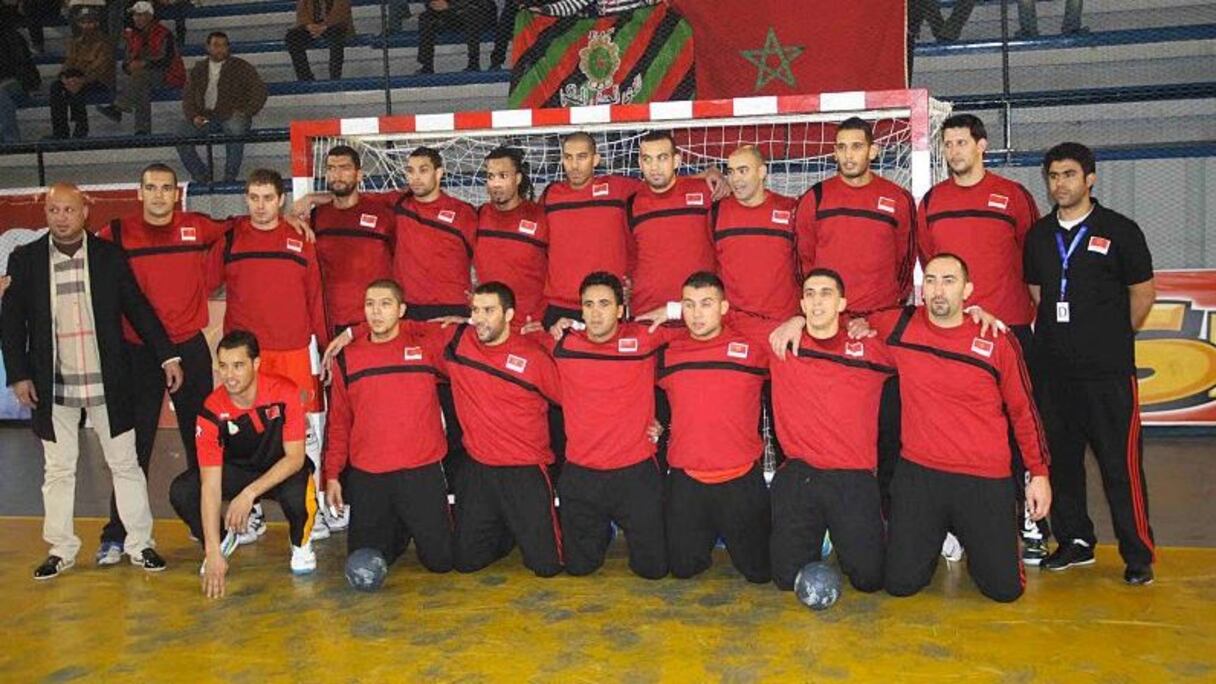 L'équipe du Maroc de Handball.