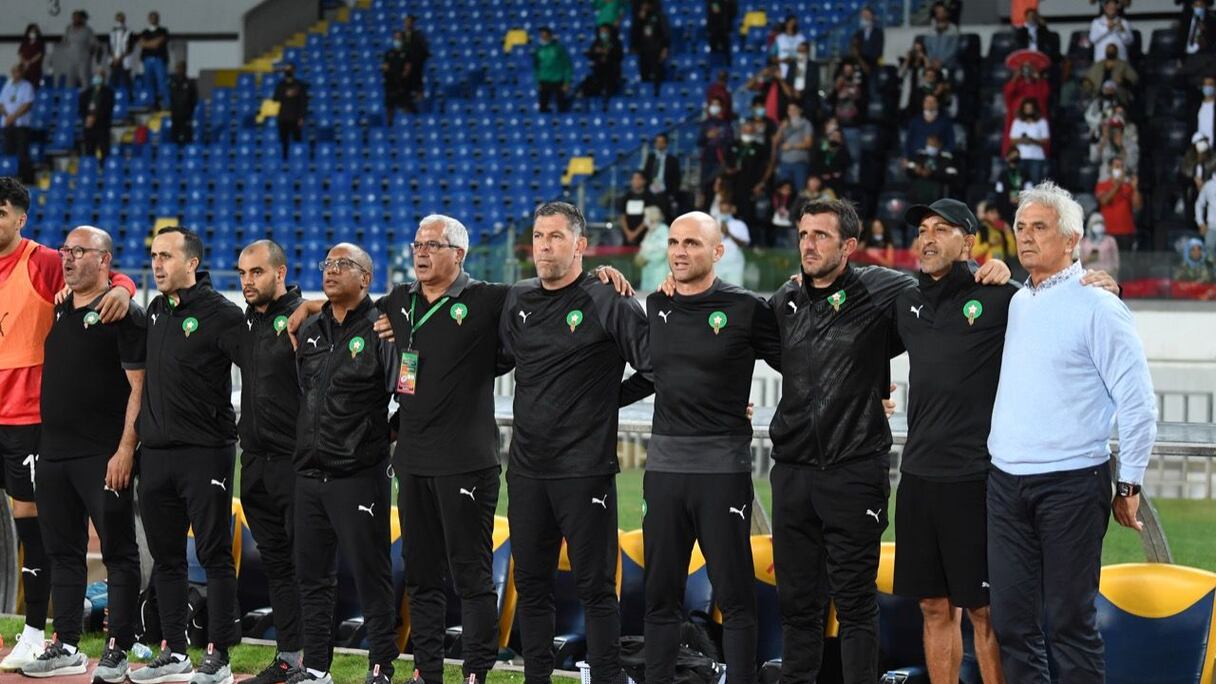 Vahid Halilhodzic et son staff.