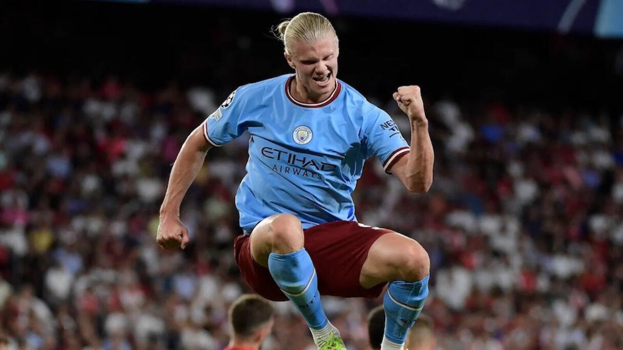Erling Haaland, le fer de lance de Manchester City.