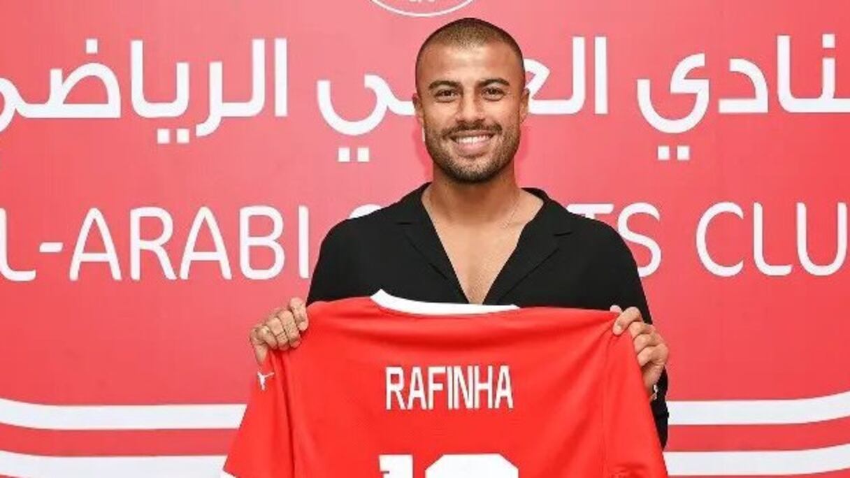 Rafinha, international brésilien d'Al Arabi au Qatar.