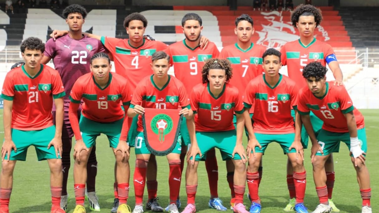 L'équipe nationale U17.