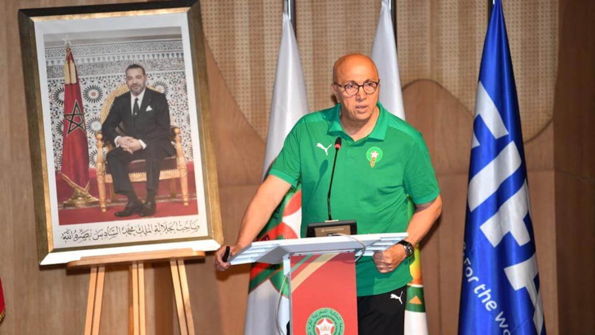 Fathi Jamal, directeur de la formation à la Direction technique nationale (DTN) à la Fédération royale marocaine de football (FRMF).