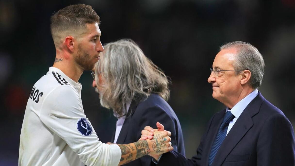 Sergio Ramos, capitaine du Real Madrid.