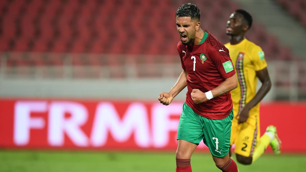 Imran Louza, international marocain du Watford FC.