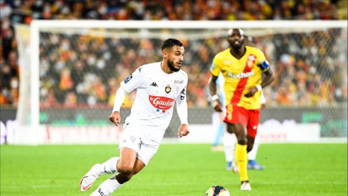 Sofiane Boufal face à Lens.