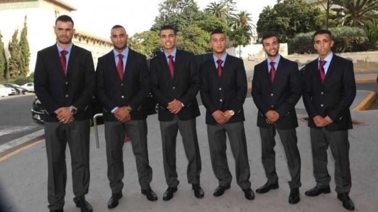 Les boxeurs marocains qui affronteront la Grande-Bretagne, vendredi, à Casablanca