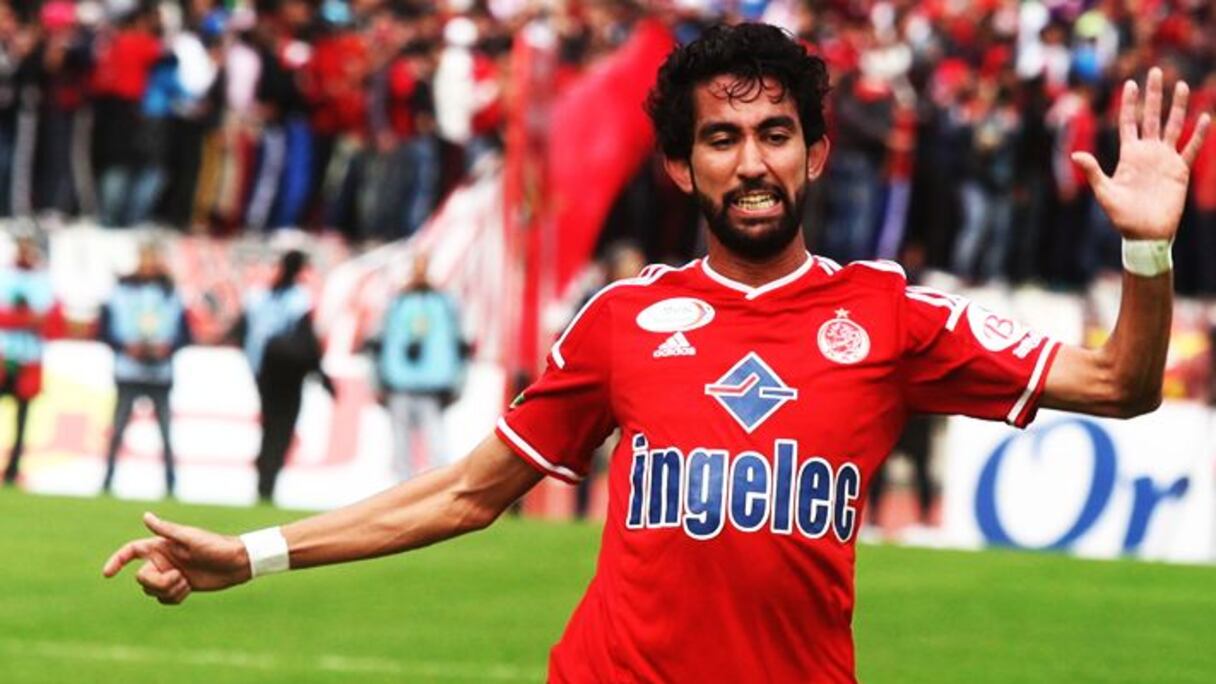 Salaheddine Saidi, milieu défensif du Wydad de Casablanca.