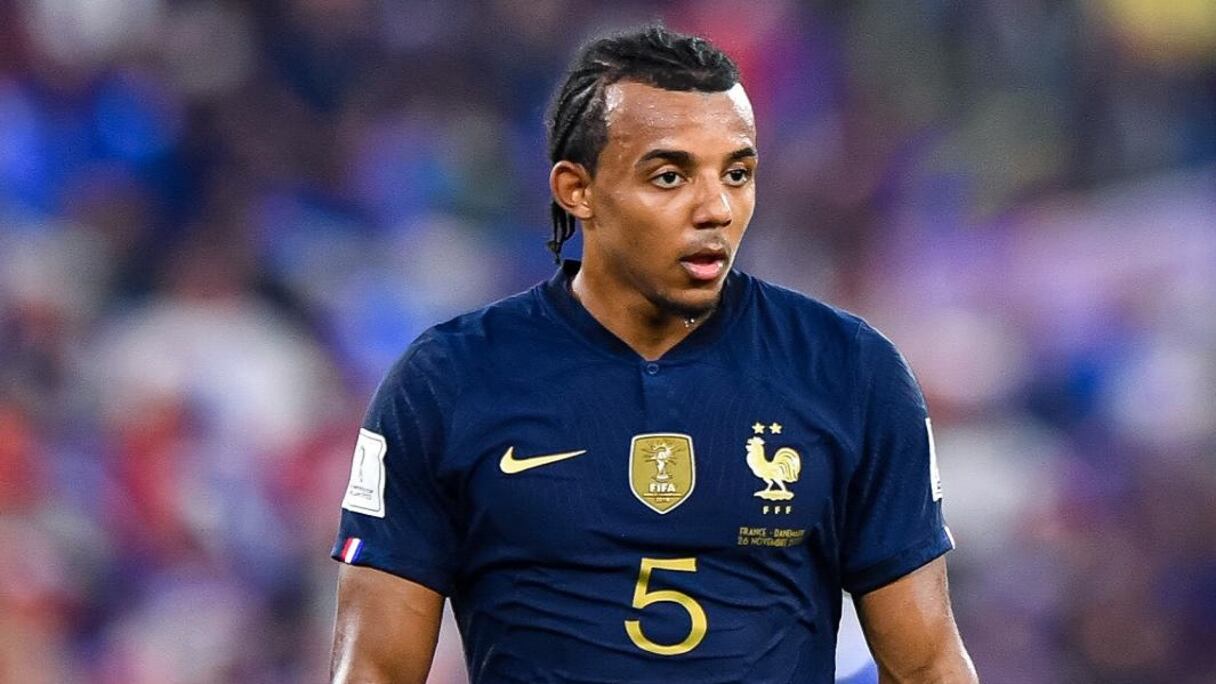 Jules Koundé, défenseur de l'Équipe de France