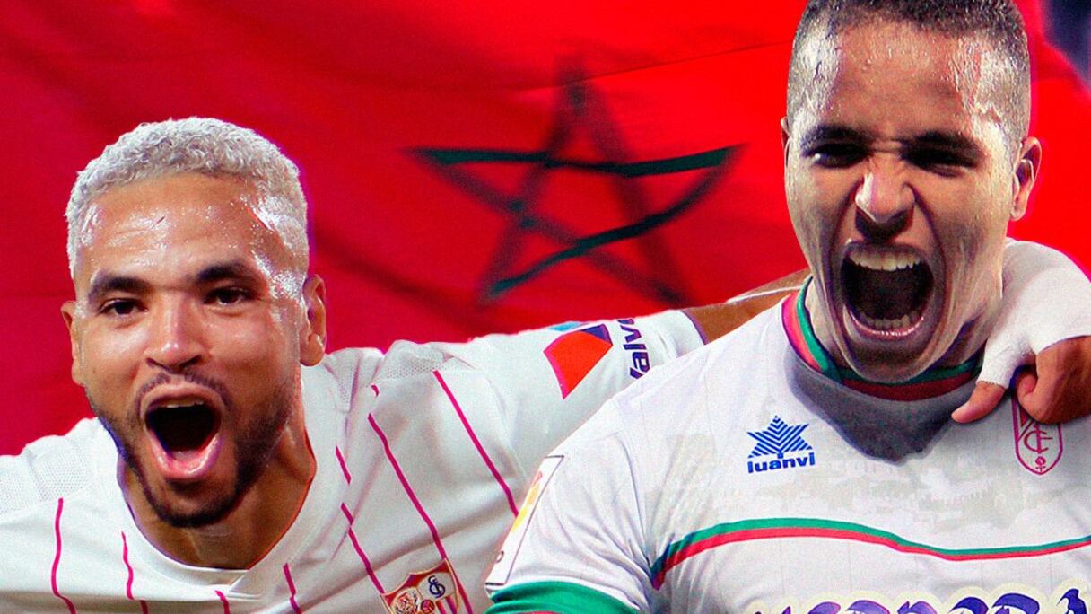 Youssef En-Nesyri et Youssef El Arabi.