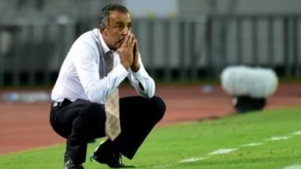 Abdelhadi Sekitoui, entraineur de l'Olympique Club de Safi.