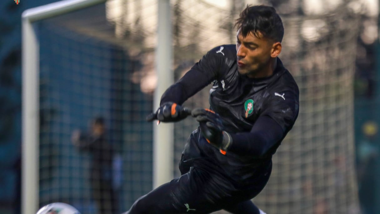 Ahmed Reda Tagnaouti, gardien du Wydad et de l'équipe nationale.