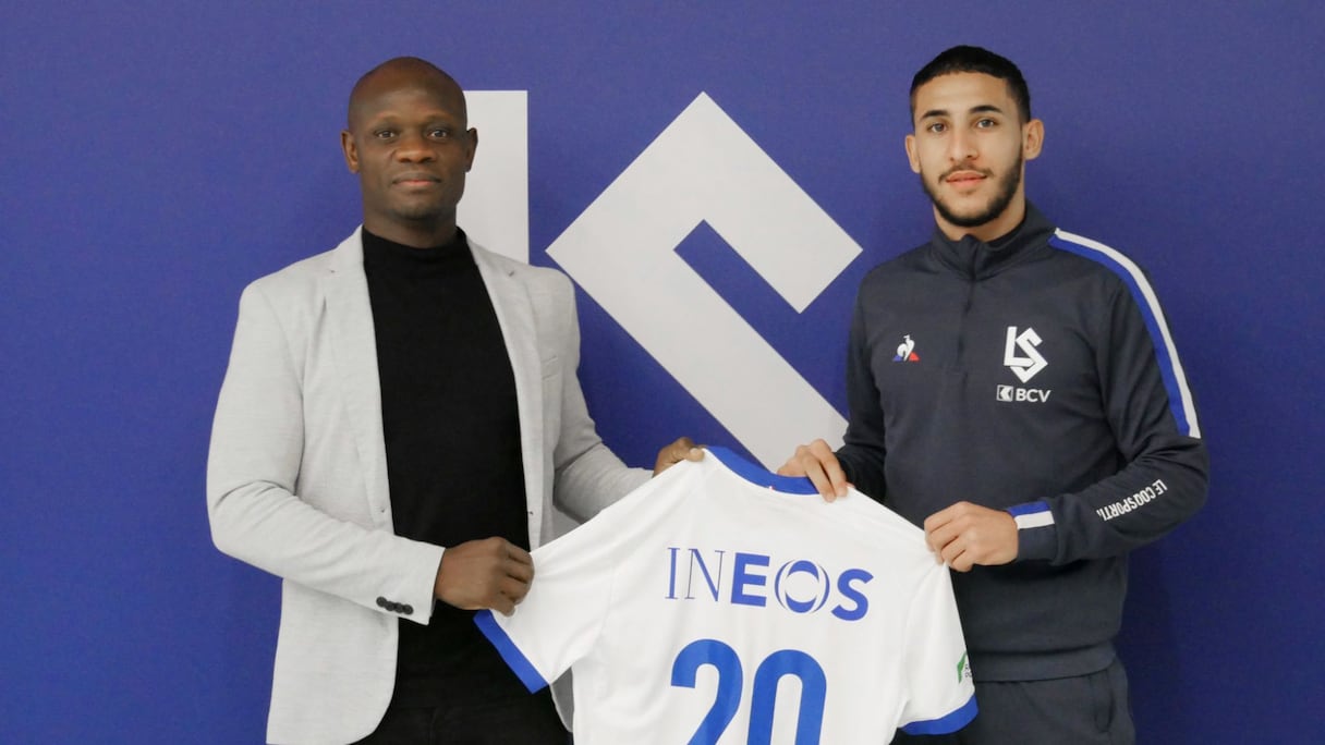 Hicham Mahou, nouvelle attaquant de Lausanne.