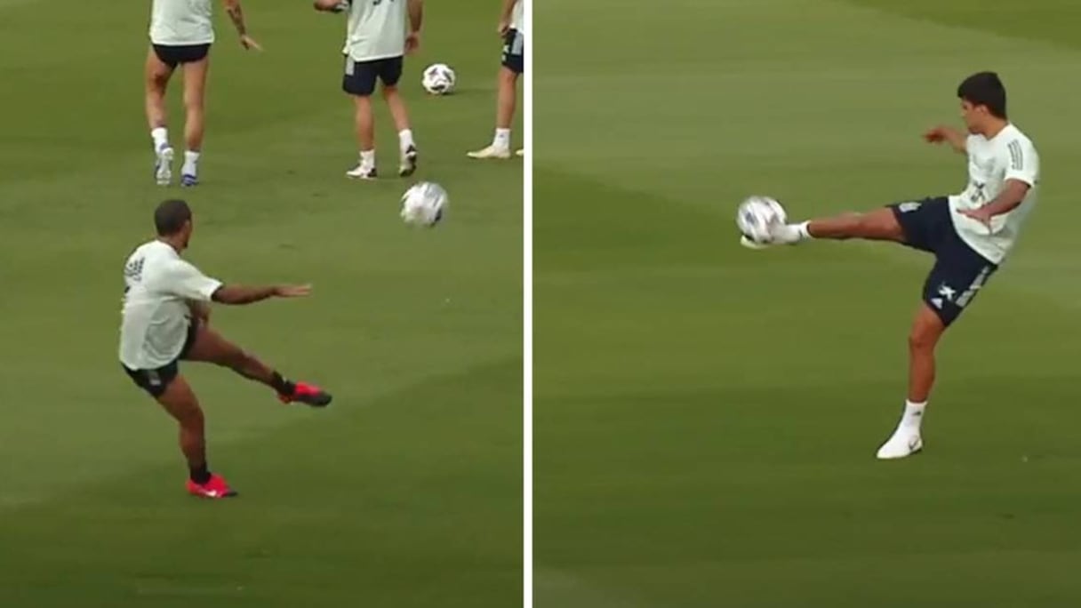 Thiago Alcântara et Rodri.