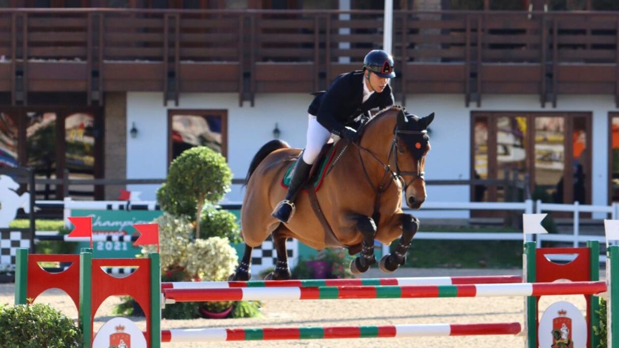 Le cavalier marocain Samy Colman.