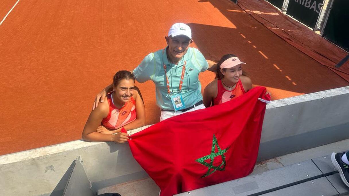 Malak El Allami et Aya El Aouni.