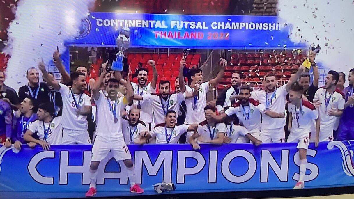 Les Lions de l’Atlas sacrés au tournoi intercontinentale de Thaïlande.