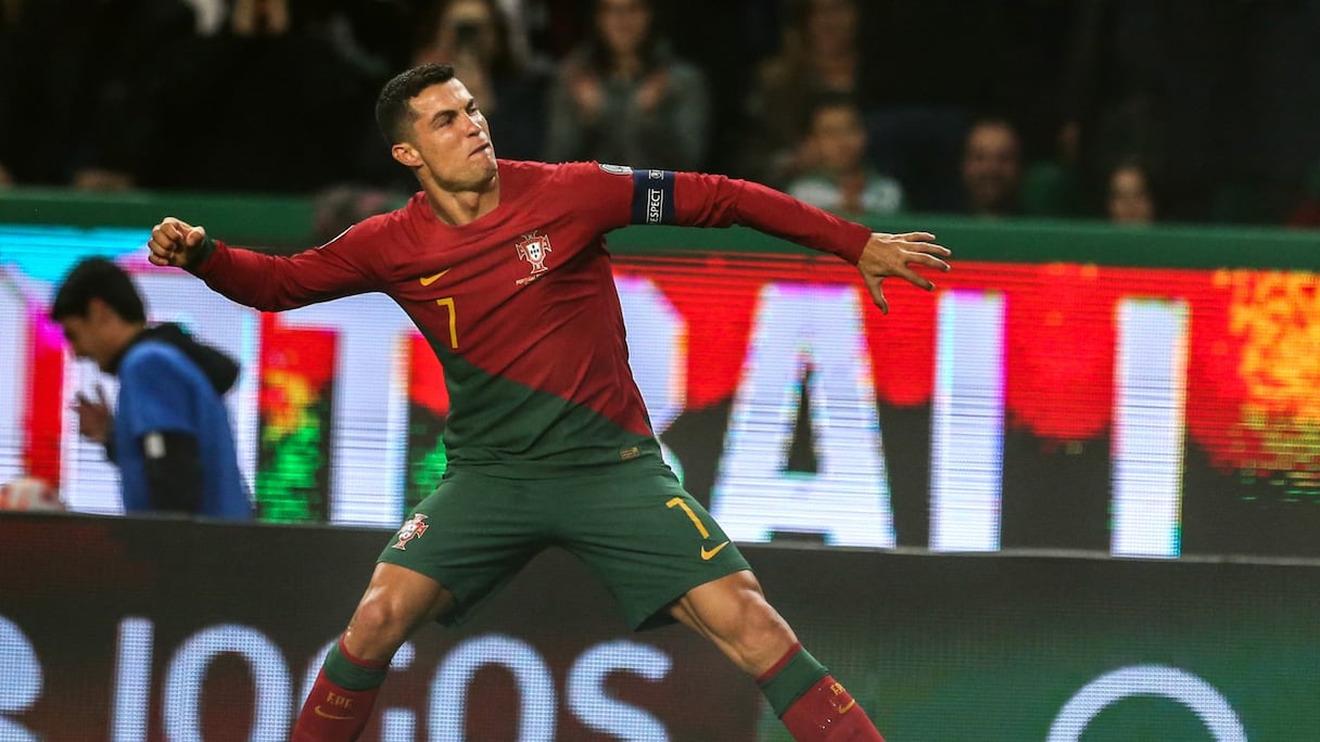 Cristiano Ronaldo, capitaine du Portugal.
