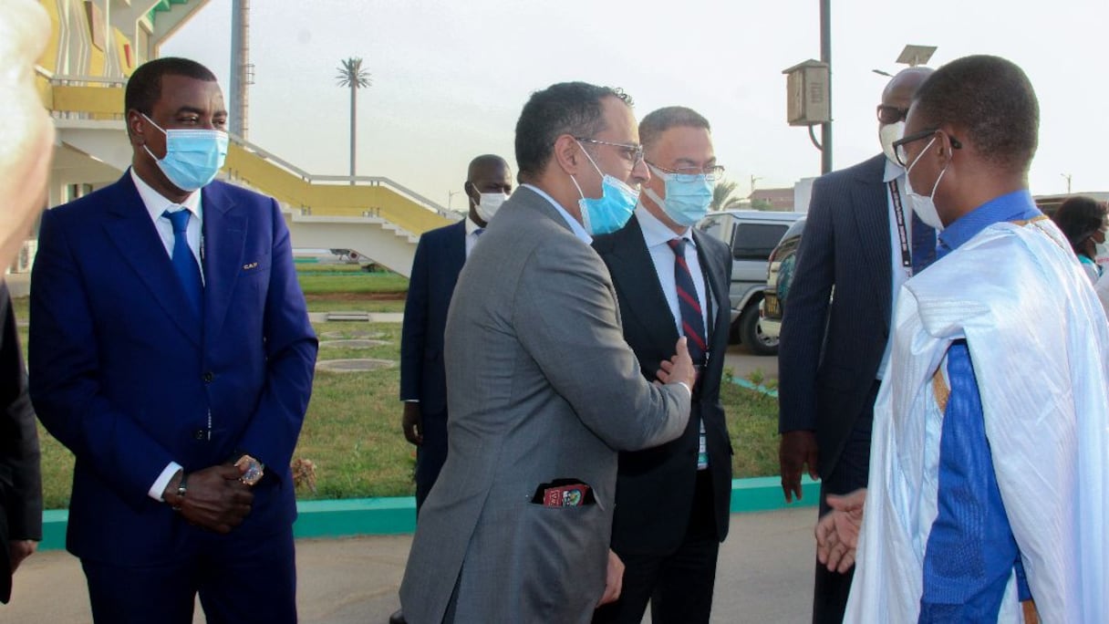 Le président de la FRMF, Fouzi Lekjaa, à l'ouverture de la CAN U20.