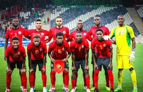L'équipe nationale du Mozambique