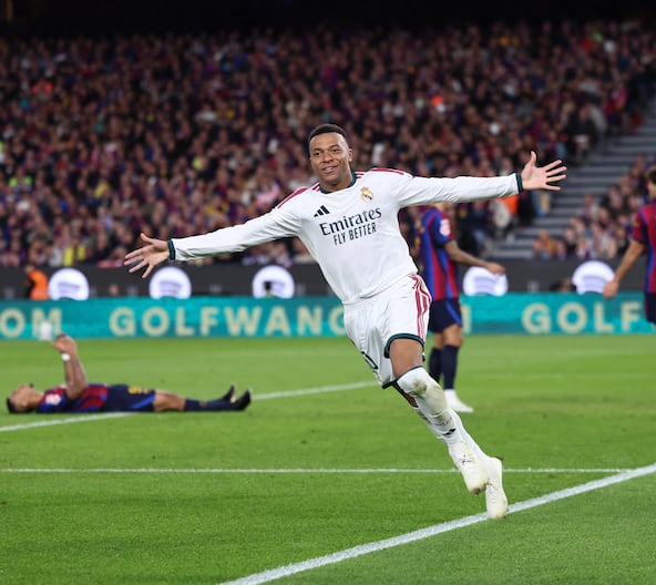 Kylian Mbappé clasico 10e journée de LIGA