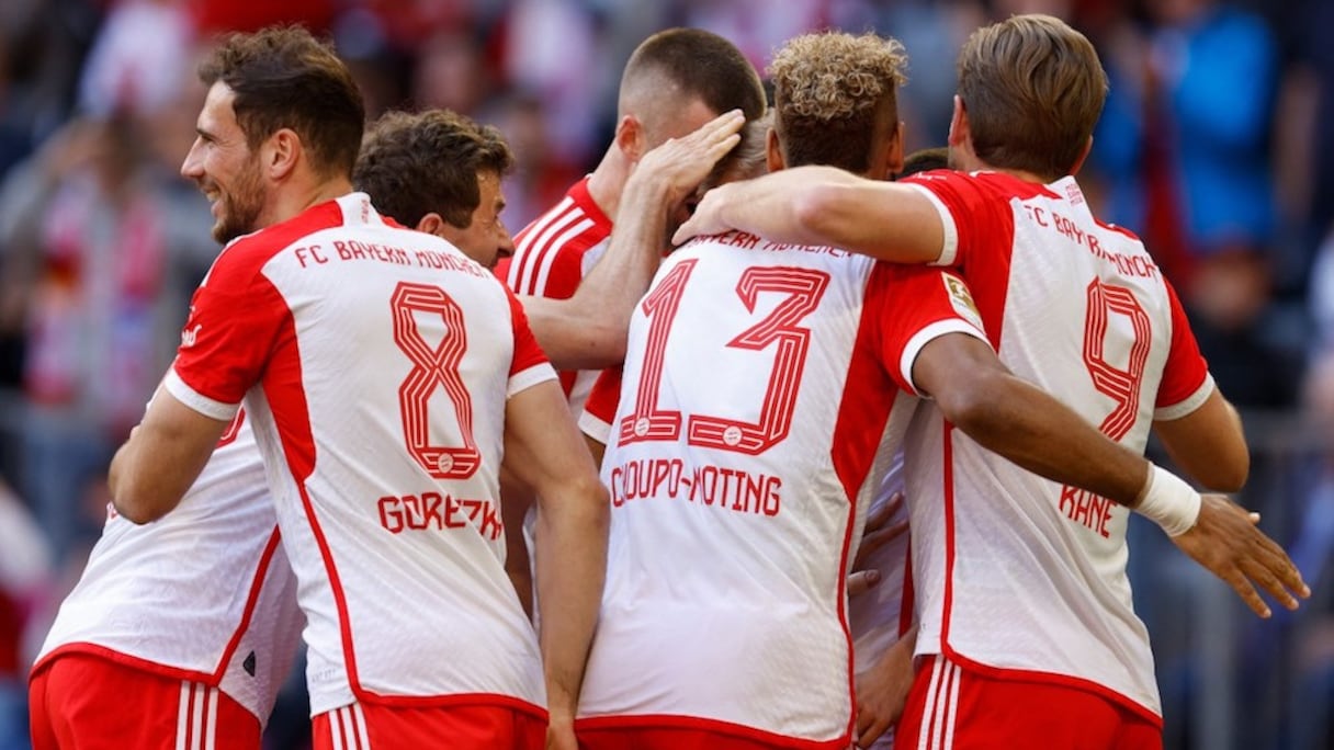 Les joueurs du Bayern Munich.
