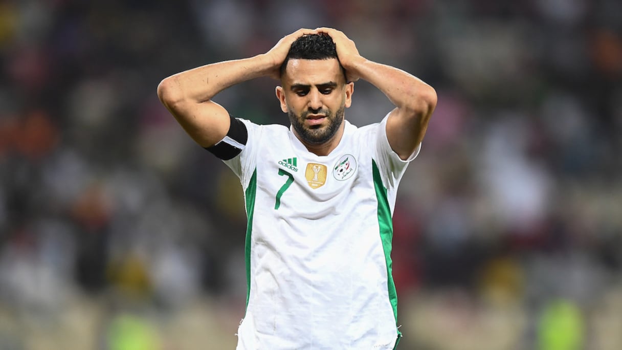 Riyad Mahrez, capitaine de la sélection algérienne.