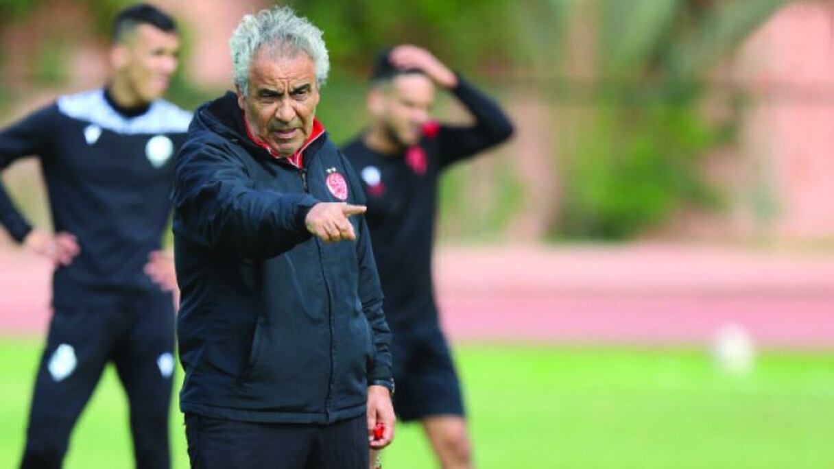 Faouzi Benzarti, entraineur du Wydad de Casablanca.