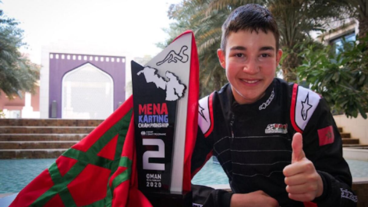 Le pilote marocain Suleiman Zanfari.