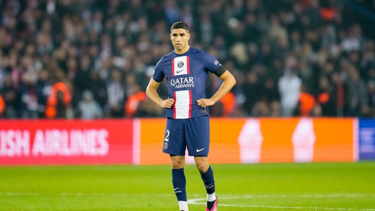 Achraf Hakimi, latéral droit du PSG